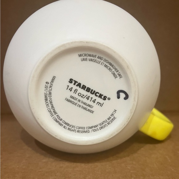 2017 Starbucks winking mermaid mug - 14 oz - Picture 6 of 7